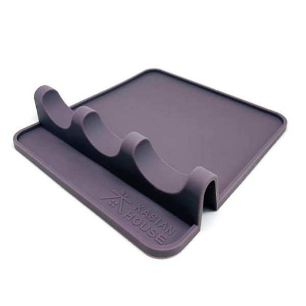 Webake silicone spoon rest kitchen utensils cooking holder,set of 4 (m