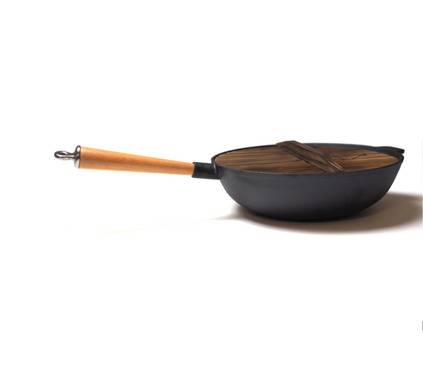 Pre-seasoned Cast Iron Cookware, Season Cast Iron Wok