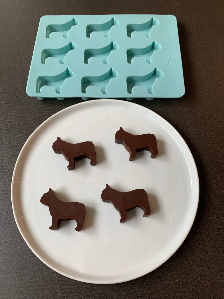 Kasian House Corgi Silicone Ice Cube Tray and Treat Mold, 9 Welsh Corgi  Shaped Molds, BPA Free and Heat Resistant, Chocolate Mold