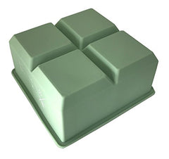 Kasian House - Extra Large Silicone Ice Cube Tray - 2.5" Cube (1 Tray)