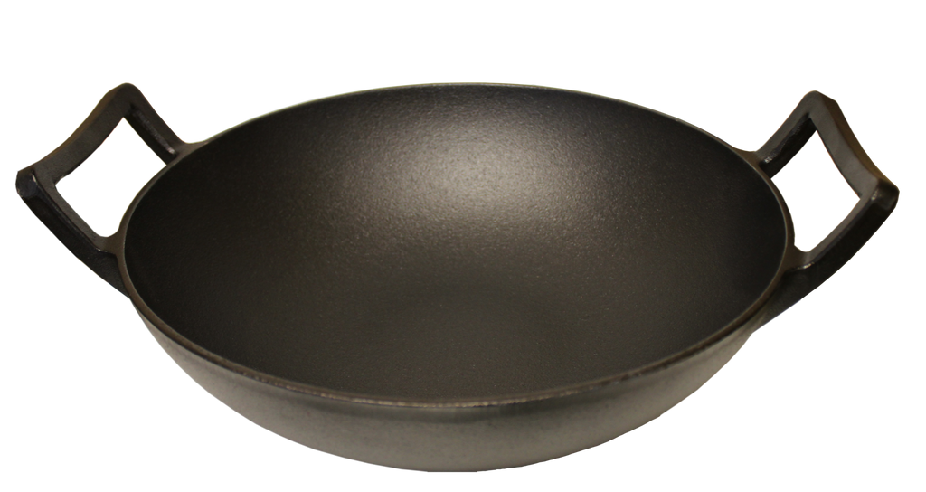 Kuchenprofi - Cast iron wok with glass lid 30cm - PROVENCE